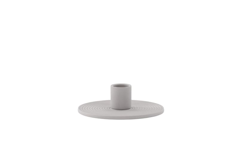 Dian Ljusstake 12x4 cm - Grå - Inredning - Ljus & dofter - Ljusstake & ljuslykta - Kandelaber & bordsljusstake