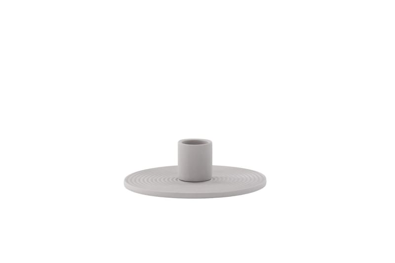 Dian Ljusstake 12x4 cm - Grå - Inredning - Ljus & dofter - Ljusstake & ljuslykta - Kandelaber & bordsljusstake