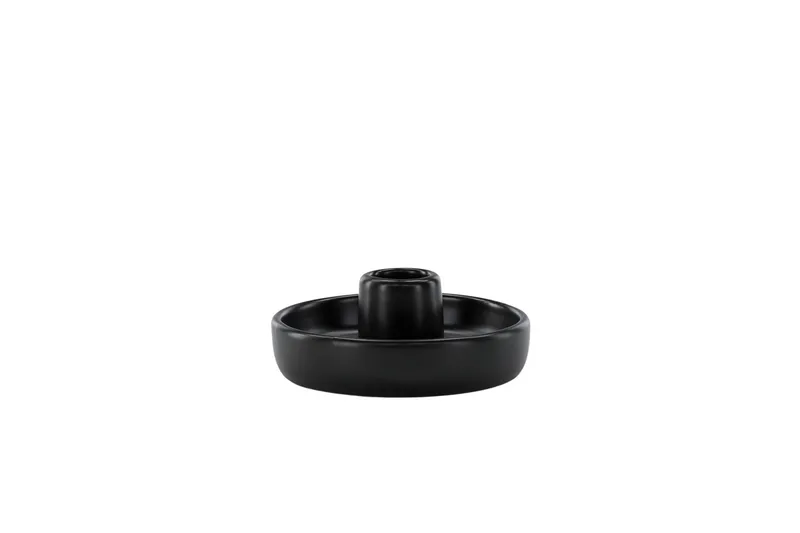 Otis Ljusstake 11x5 cm - Svart - Inredning - Ljus & dofter - Ljusstake & ljuslykta - Kandelaber & bordsljusstake