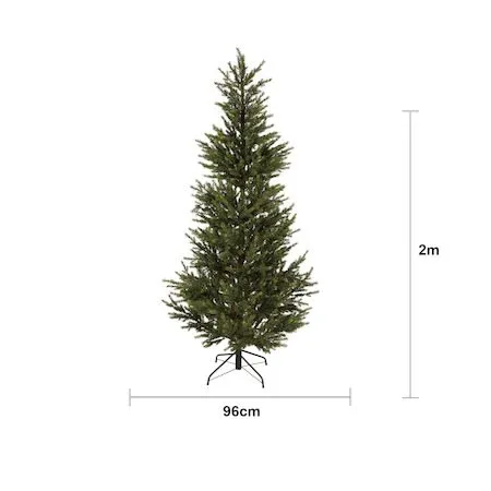 Malung Plastgran 200 cm - Grön|Svart - Inredning - Julpynt & helgdekoration - Julpynt & juldekoration - Plastgran