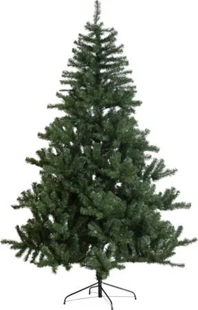 New Quebec Plastgran 210 cm - Grön|Svart - Inredning - Julpynt & helgdekoration - Julpynt & juldekoration - Plastgran