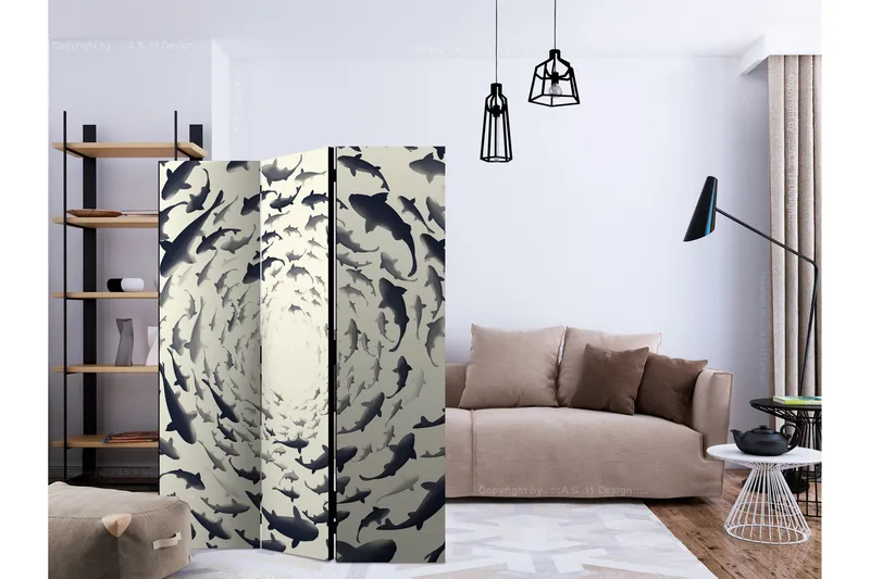 Kadira Rumsavdelare 135x172 cm - Inredning - Rumsavdelare - Vikskärm