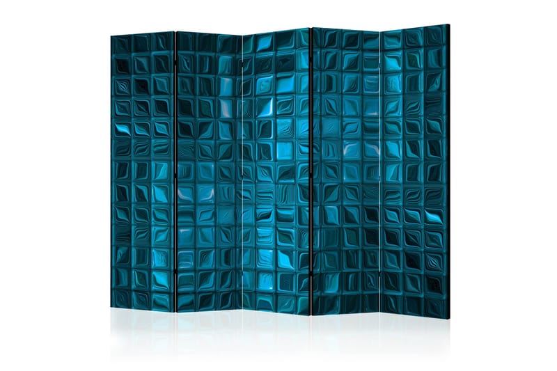 Rumsavdelare - Azure Mosaic II 225x172 - Artgeist sp. z o. o. - Inredning - Rumsavdelare - Vikskärm