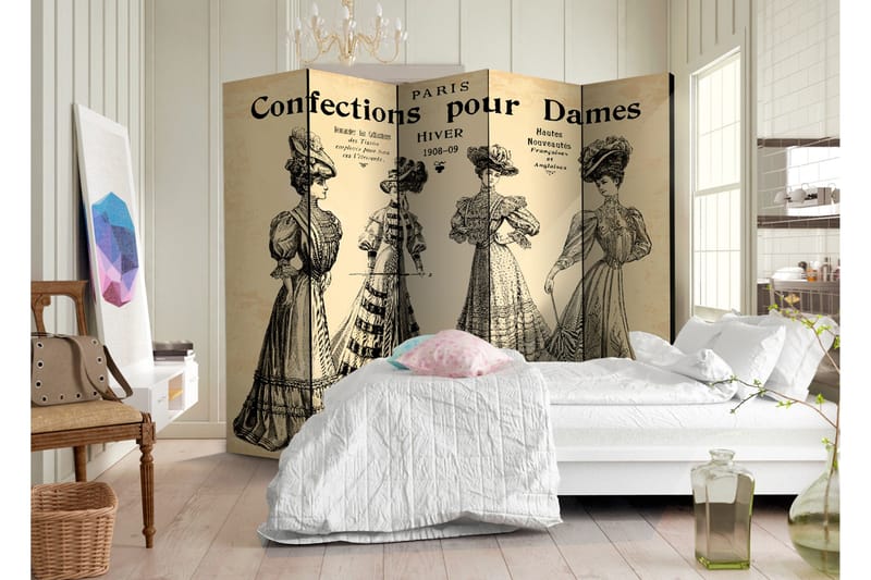 Rumsavdelare Confections Pour Dames 225x172 - Artgeist sp. z o. o. - Inredning - Rumsavdelare - Vikskärm