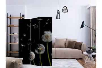Rumsavdelare - Dandelions in the wind 135x172 - Artgeist sp. z o. o. - Inredning - Rumsavdelare - Vikskärm