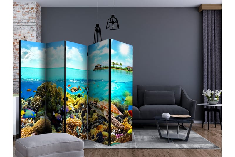 Rumsavdelare - Heavenly Maldive II 225x172 - Artgeist sp. z o. o. - Inredning - Rumsavdelare - Vikskärm