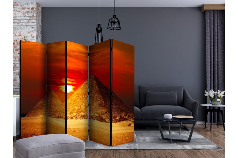Rumsavdelare - The Giza Necropolis - sunset II 225x172 - Artgeist sp. z o. o. - Inredning - Rumsavdelare - Vikskärm