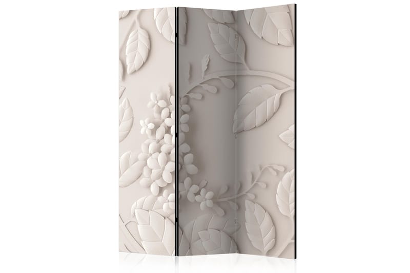 Rumsavdelare Paper Flowers Cream 135x172 cm - Artgeist sp. z o. o. - Inredning - Rumsavdelare - Vikskärm