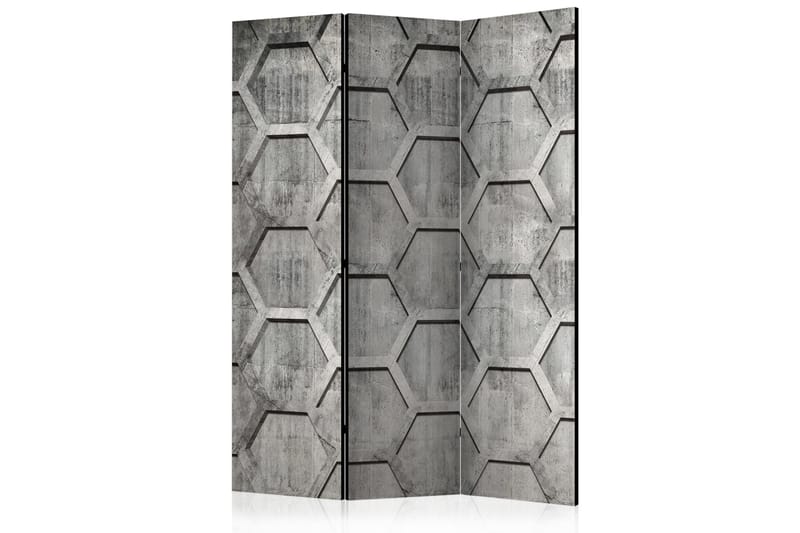 Rumsavdelare - Platinum cubes 135x172 - Artgeist sp. z o. o. - Inredning - Rumsavdelare - Vikskärm