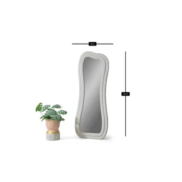 Bordentown Golvspegel 65x170 cm - Krämvit - Inredning - Speglar - Helkroppsspegel