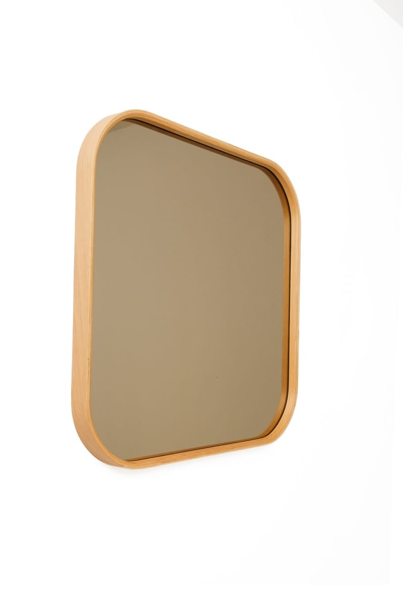 Dartmouth Dekorativ spegel 60x60x4 cm - Ek - Inredning - Speglar - Väggspegel