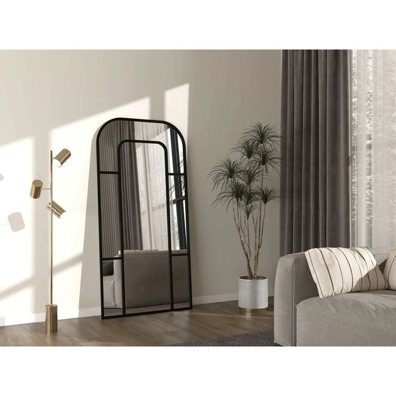 Faylen Golvspegel 90x180 cm - Svart - Inredning - Speglar - Helkroppsspegel