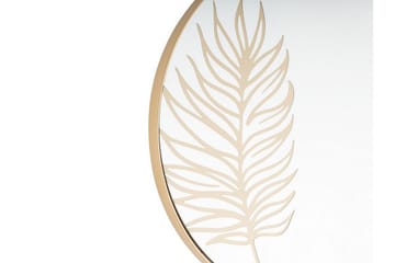 Cherilus Spegel Rund 57 cm - Guld - Inredning - Speglar - Sminkspegel