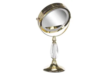 Sminkspegel Maury Guld - Guld - Inredning - Speglar - Spegel med belysning