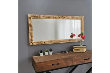 Bahiya Dekorationsspegel 110 cm - Valnöt - Inredning - Speglar - Väggspegel