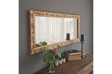 Bahiya Dekorationsspegel 110 cm - Valnöt - Inredning - Speglar - Väggspegel