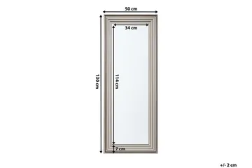Chatain Spegel 50 cm - Silver - Inredning - Speglar - Väggspegel