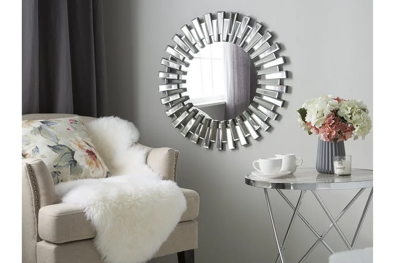 Cholet Spegel 70 cm, Silver