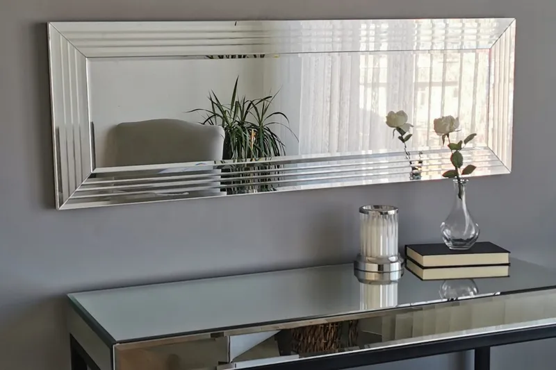 Foresee Dekorationsspegel 120 cm, Silver