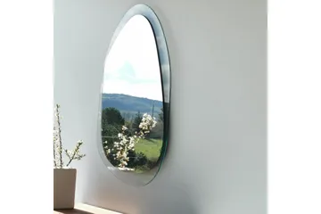 Lepinas Asymmetrisk Väggspegel 55x75 cm - Härdat Glas - Inredning - Speglar - Väggspegel