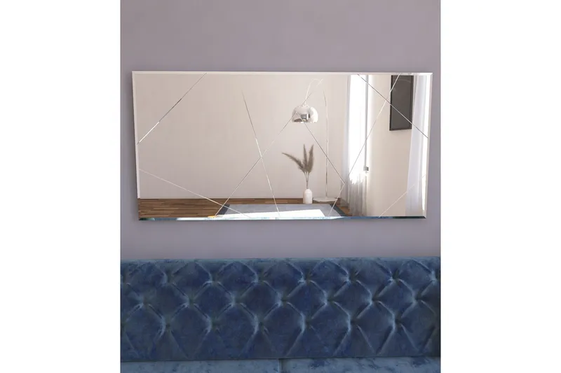 Relsa Spegel 60 cm Rektangulär - Vit - Inredning - Speglar - Väggspegel
