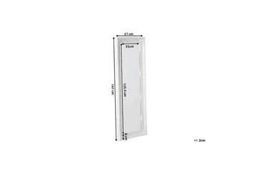 Vars Spegel 51 cm - Vit - Inredning - Speglar - Väggspegel