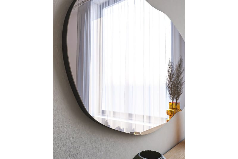 Zeo Spegel 52 cm Rektangulär - Svart - Inredning - Speglar - Väggspegel