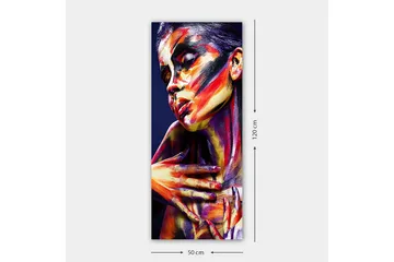 Canvastavla DKY People Flerfärgad - 50x120 cm - Inredning - Tavlor & konst - Canvastavlor
