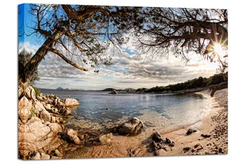 Canvastavla Sardinia - 90x120 cm - Inredning - Tavlor & konst - Canvastavlor