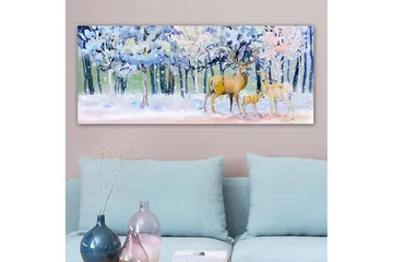 Canvastavla YTY Animals Flerfärgad - 120x50 cm - Inredning - Tavlor & konst - Canvastavlor