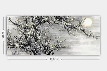 Canvastavla YTY Landscape & Nature Flerfärgad - 120x50 cm - Inredning - Tavlor & konst - Canvastavlor