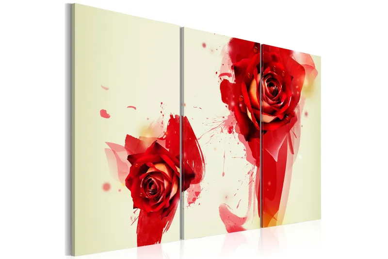 Tavla A new look on a rose 90x60 - Artgeist sp. z o. o. - Inredning - Tavlor & konst - Canvastavlor