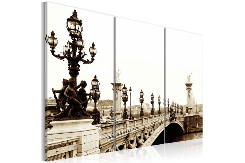 Tavla A romantic walk in Paris 90x60 - Artgeist sp. z o. o. - Inredning - Tavlor & konst - Canvastavlor