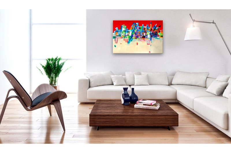 Tavla Abstract Architecture 60x40 - Artgeist sp. z o. o. - Inredning - Tavlor & konst - Canvastavlor