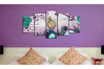 Tavla Amethyst Composition 200x100 - Artgeist sp. z o. o. - Inredning - Tavlor & konst - Canvastavlor
