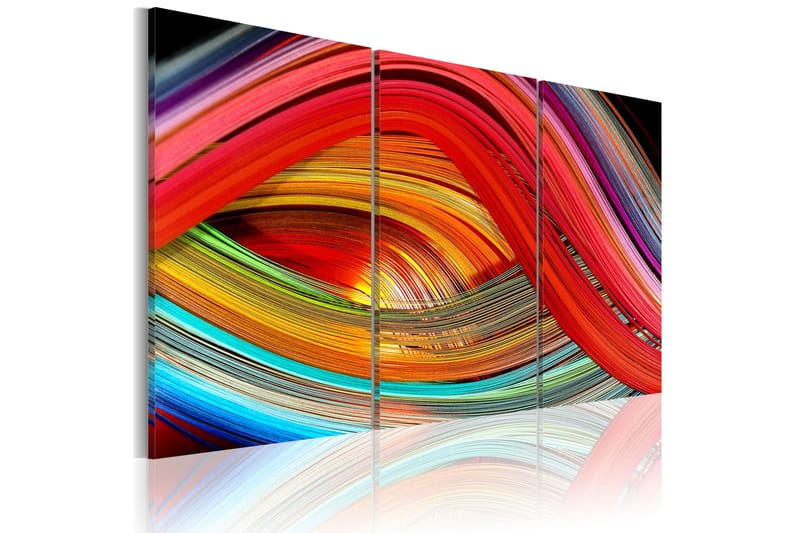 Tavla An Abstract Rainbow 120x80 - Artgeist sp. z o. o. - Inredning - Tavlor & konst - Canvastavlor