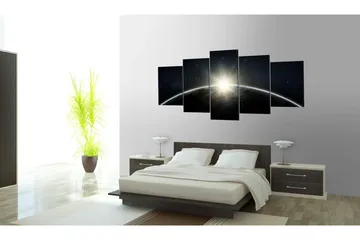 Tavla Blue Planet Earth 200x100 - Artgeist sp. z o. o. - Inredning - Tavlor & konst - Canvastavlor