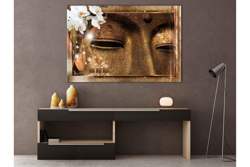 Tavla Buddha's Eyes (1 Part) Wide 90x60 - Artgeist sp. z o. o. - Inredning - Tavlor & konst - Canvastavlor