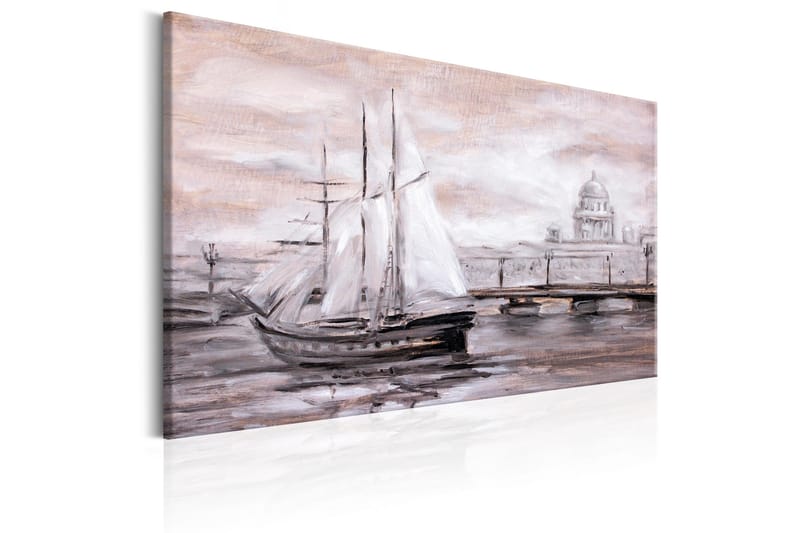 Tavla Charming Port 90x60 - Artgeist sp. z o. o. - Inredning - Tavlor & konst - Canvastavlor