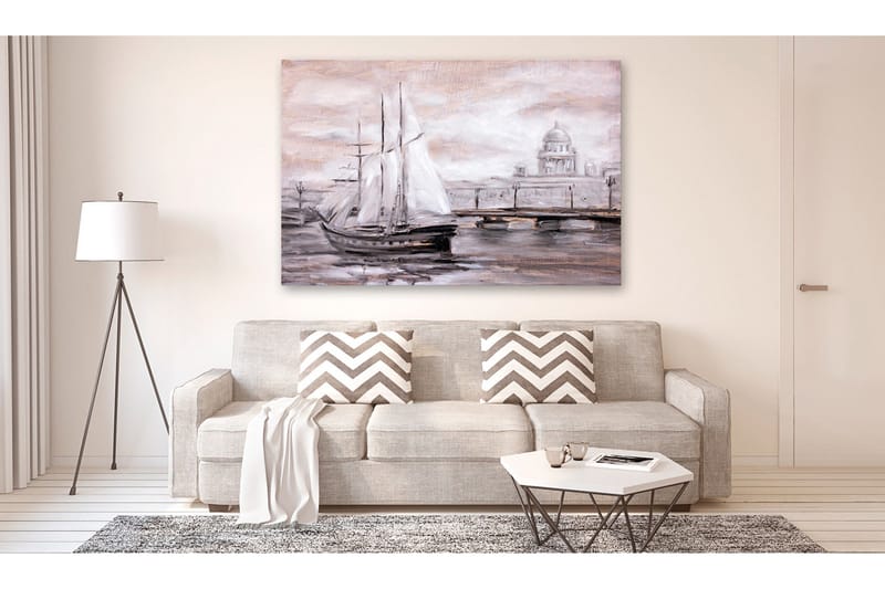 Tavla Charming Port 90x60 - Artgeist sp. z o. o. - Inredning - Tavlor & konst - Canvastavlor