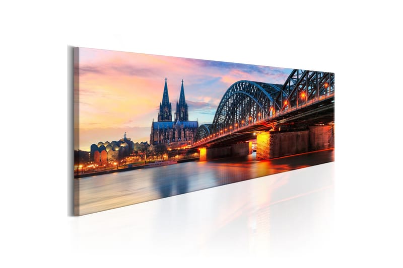 Tavla Cologne Germany 150x50 cm - Inredning - Tavlor & konst - Canvastavlor
