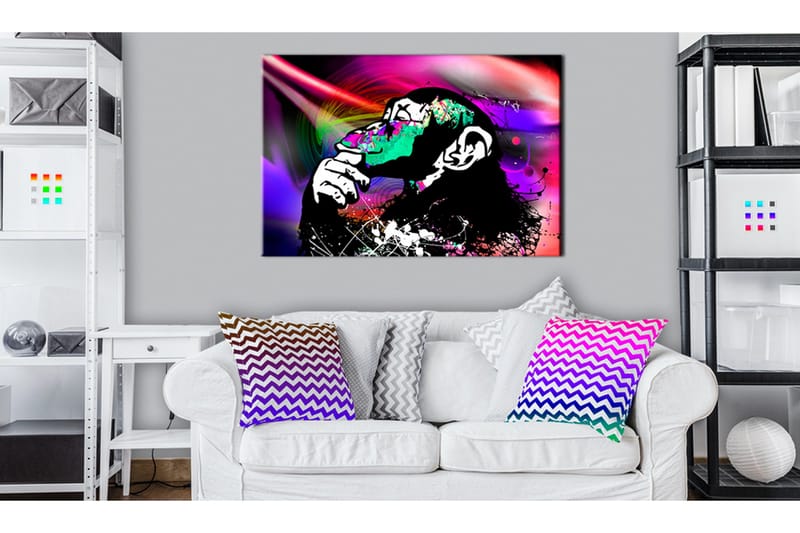 Tavla Colourful Party 60x40 cm - Inredning - Tavlor & konst - Canvastavlor