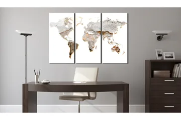Tavla Concrete Continents 120x80 - Artgeist sp. z o. o. - Inredning - Tavlor & konst - Canvastavlor