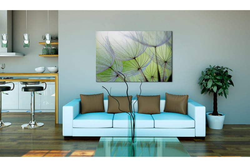 Tavla Dandelion in the wind 120x80 - Artgeist sp. z o. o. - Inredning - Tavlor & konst - Canvastavlor