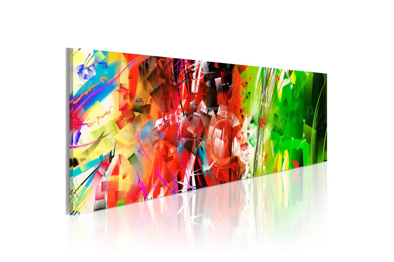 Tavla Elementära Former 135x45 cm - Inredning - Tavlor & konst - Canvastavlor