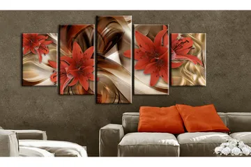 Tavla Flower Nebula 200x100 - Artgeist sp. z o. o. - Inredning - Tavlor & konst - Canvastavlor