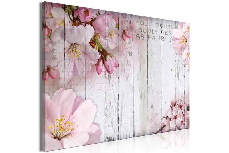 Tavla Flowers on Boards (1 Part) Wide 120x80 - Artgeist sp. z o. o. - Inredning - Tavlor & konst - Canvastavlor