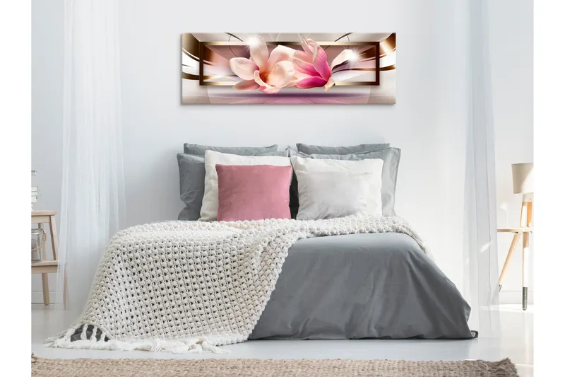 Tavla Flowers outside the Frame (1 Part) Narrow 120x40 - Artgeist sp. z o. o. - Inredning - Tavlor & konst - Canvastavlor