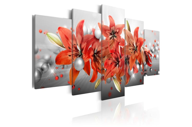 Tavla Flowery Battle 100x50 - Artgeist sp. z o. o. - Inredning - Tavlor & konst - Canvastavlor