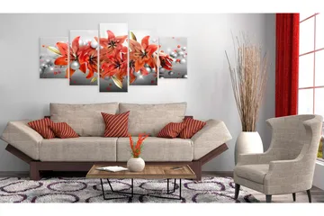 Tavla Flowery Battle 100x50 - Artgeist sp. z o. o. - Inredning - Tavlor & konst - Canvastavlor